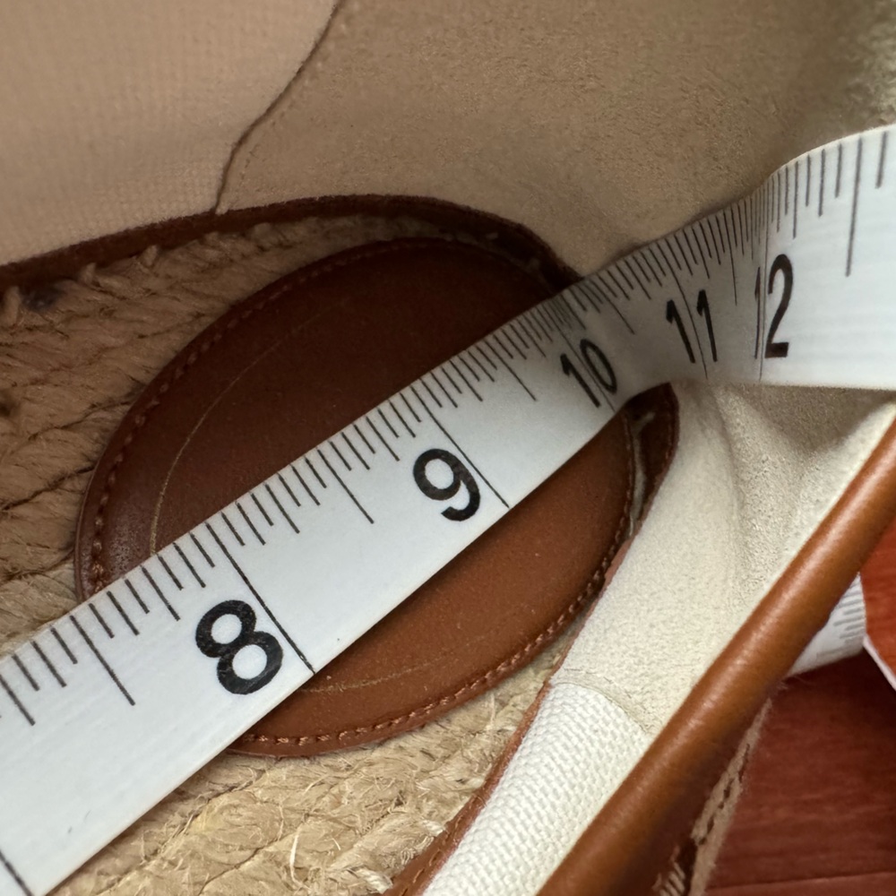 Gucci Pilar Horsebit GG Logo Print Espadrilles Flats Camel Ebony EU39.5 US 9.5 - Picture 10 of 13